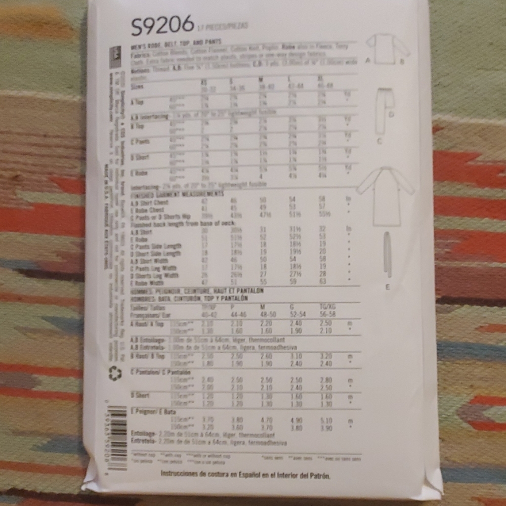 Simplicity pattern s9206 - Picture 2 of 3